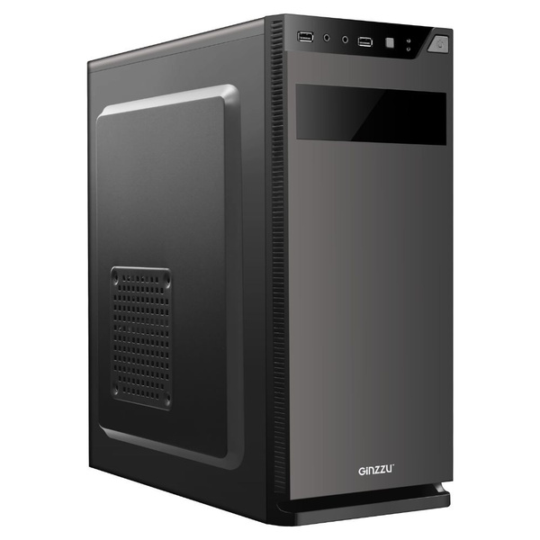 Компьютерный корпус GINZZU A190 Black, ATX, NoPSU, 2xU2 - купить с ...