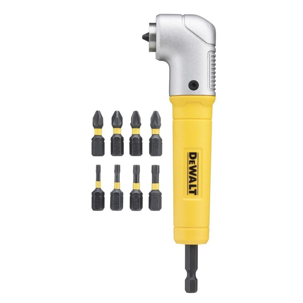 Угловая насадка ударная DEWALT DT71517T, IMPACT + биты, 9 шт. - купить ...