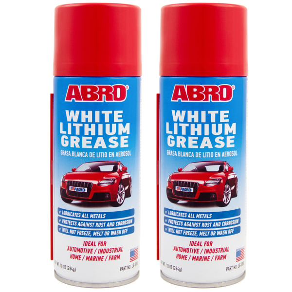 Смазка универсальная ABRO WHITE LITHIUM GREASE / Made in U.S.A