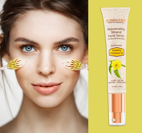 Seamantika Сыворотка для лица с маслом вечерней примулы увлажняющая для