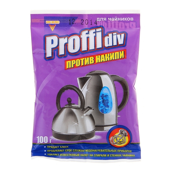 Средство против накипи Proffidiv для чайников, 100 г - купить с ...