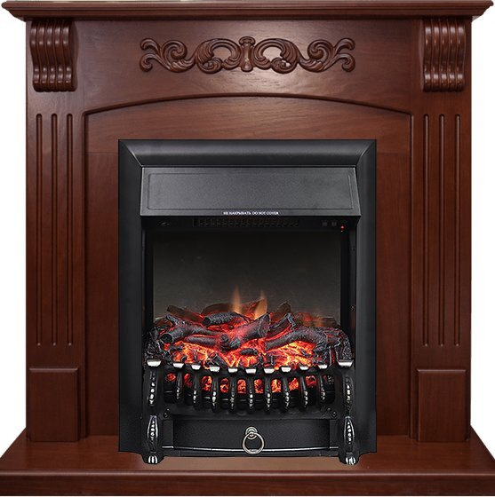 Камин Royal Flame Sorrento угловой - Орех с очагом Fobos FX Black ...