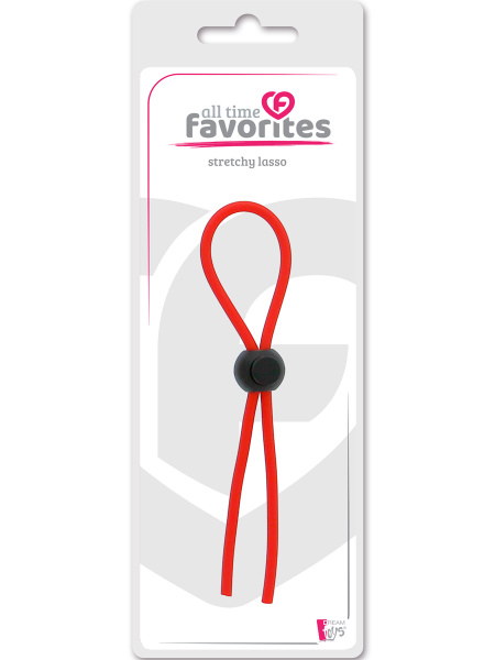 Эластичное красное лассо для мужчин "ALL TIME FAVORITES STRETCHY THIN ...