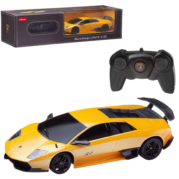 Машина на пульте управления со светом Rastar 1:24 Lamborghini ...