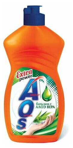 Средство для мытья посуды Aos Бальзам с Алоэ Вера 450 мл - купить с ...