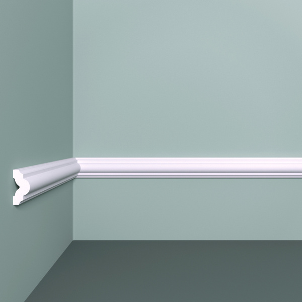 Молдинг декоративный для стен bello deco М14 25х12x2000 мм, 1 шт ...