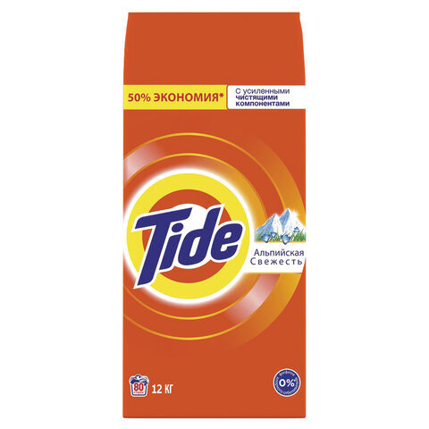 Стиральный порошок автомат 12 кг TIDE (Тайд) "Альпийская свежесть ...