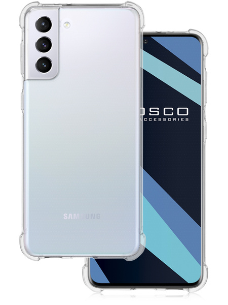 Противоударный силиконовый чехол ROSCO для Samsung Galaxy S21+, S21 ...