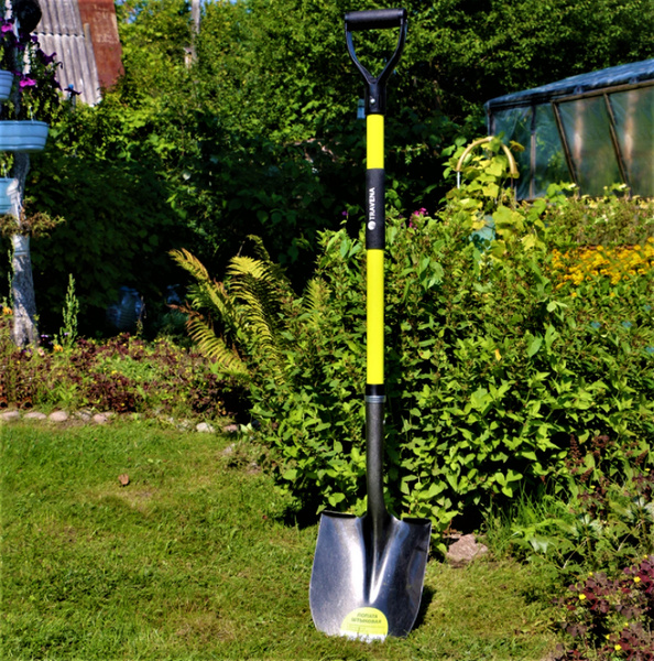 Лопата штыковая TRAVENA, Сталь купить по выгодной цене в интернет ...