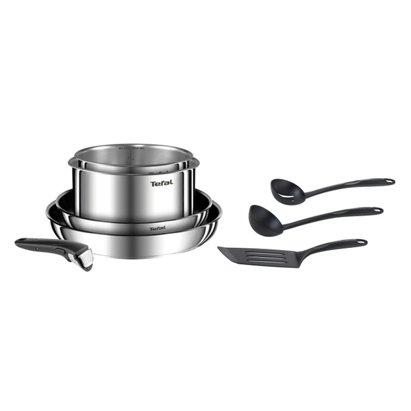 Набор посуды со съемной ручкой Tefal Ingenio Preference, 8 предметов ...