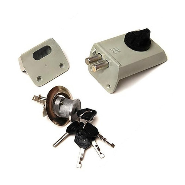 Замок накладной ЗНД-1А (88400), финский ключ, 2 ригеля - купить по ...