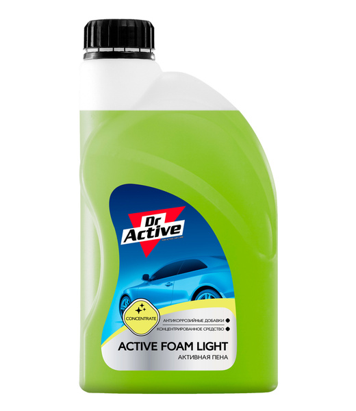 Автошампунь Dr. Active Активная пена Active Foam Light_салатовый купить ...