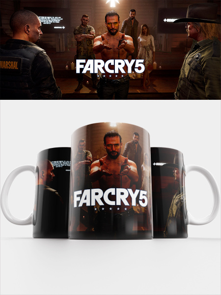 Кружка Cupsberi " Фар Край 5, Far Cry 5", 330 мл - купить по доступным ...