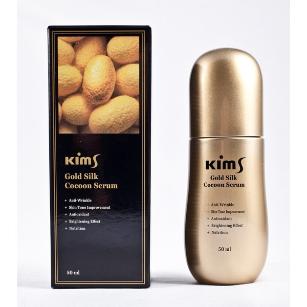 Kims Gold Silk Cocoon Serum Сыворотка антивозрастная для лица с ...