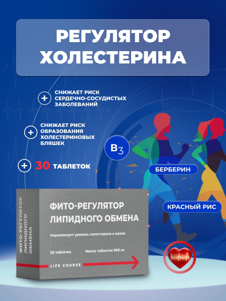 Фито-регулятор липидного обмена для снижения уровня холестерина ...