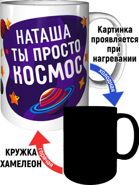 Кружка Grand Cadeau "Наташа", 330 мл - купить по доступным ценам в ...