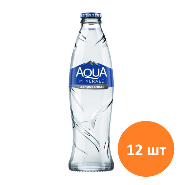 Aqua Minerale Вода Минеральная Газированная 260мл. 12шт - купить с ...