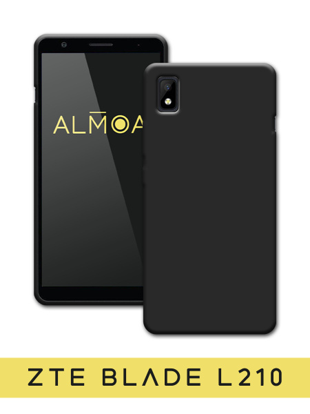 Матовый силиконовый чехол на ZTE Blade L210 / ЗТЕ Блэйд Л210 с защитой ...