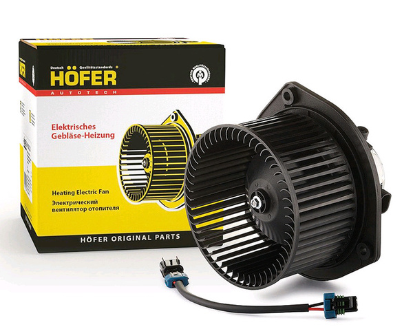 Мотор печки 2123,2170,1118 HOFER с хвостом - HOFER арт. HF625224 ...