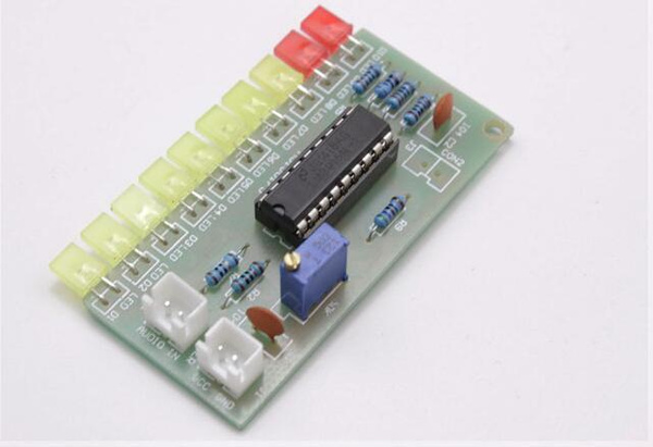 Lm3915. Сборка индикатора. Med44 индикатор.