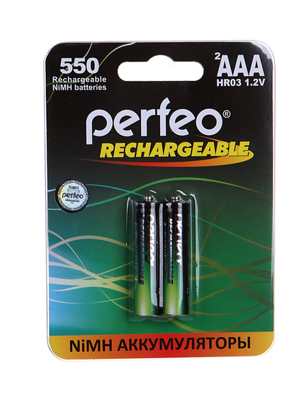 AAA - Perfeo 550mAh (2 штуки) PF AAA550/2BL PL - купить с доставкой по ...