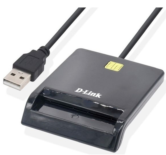 USB-считыватель контактных смарт-карт DCR-100/B1A D-Link - купить с ...