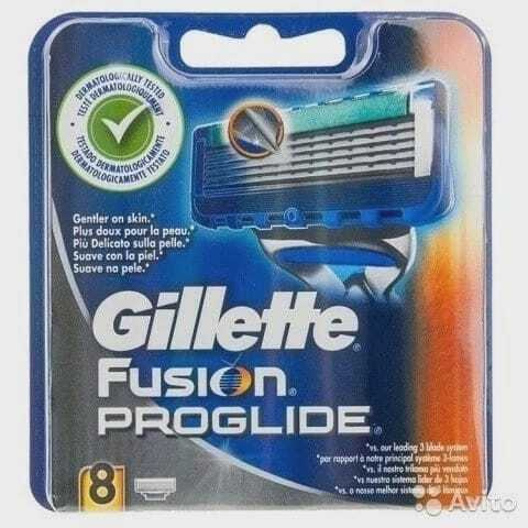 Сменные кассеты Gillette джилет фьюжен 5 proglide 8 шт - купить с ...