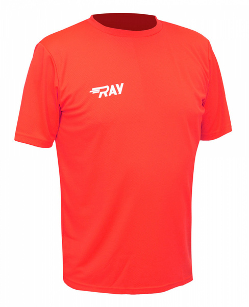 Футболка RAY, размер 52, цвет красный, 100% полиэстер - купить по ...