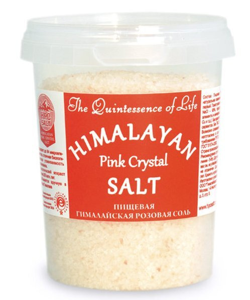 Соль HPC Гималайская РОЗОВАЯ помол CРЕДНИЙ 482г - купить с доставкой по ...