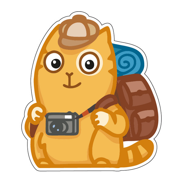 Стикер кот