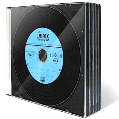 Mirex Диск для записи CD-R - купить с доставкой по выгодным ценам в ...
