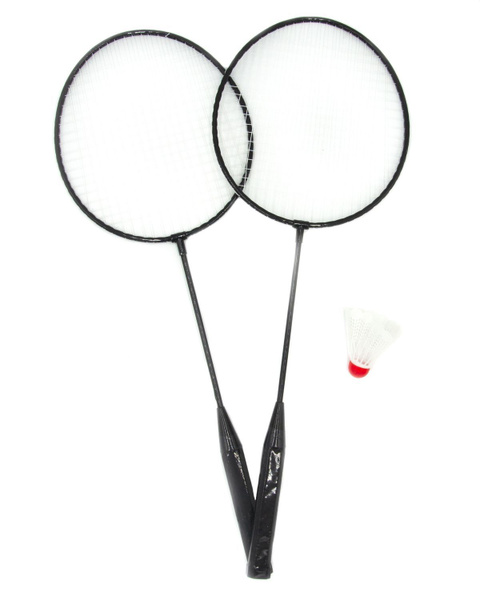 Бадминтон в сетке, металлический (2 ракетки + 1 волан) - купить с ...