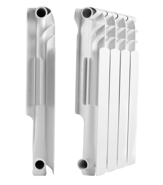 Секционный радиатор МЕТАЛЛСЕРВИС THERMA Q2 500/100, Алюминий, 4 секц ...