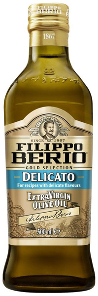 Масло оливковое FILIPPO BERIO Delicato Extra virgin нерафинированное ...