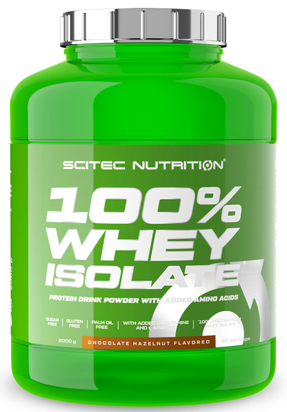 Протеин сывороточный изолят Scitec Nutrition 100% Whey Isolate 2000 г ...