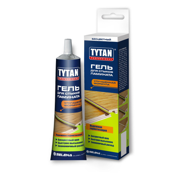 Каучуковый Герметик Tytan Professional, Для паркета, прозрачный ...
