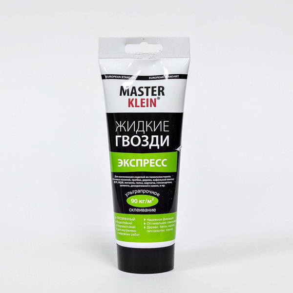 Монтажный клей MASTER KLEIN экспресс146 200 мл, прозрачный - купить по ...