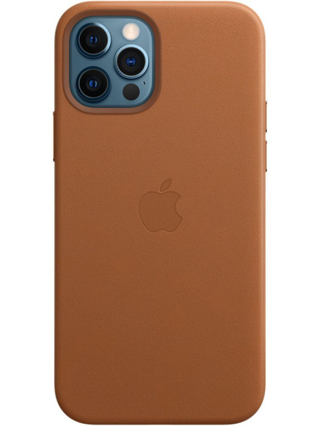 Кожаный чехол MagSafe для iPhone 12 Pro / 12 Анимация NFC / Leather ...