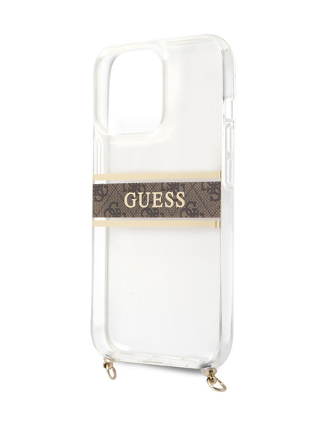 Чехол Guess PC/TPU 4G Stripe накладка на Apple iPhone 13 Pro Max / для ...