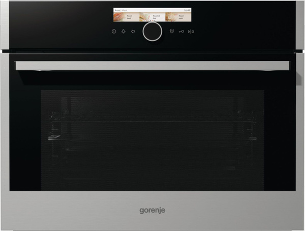 Компактный духовой шкаф с свч gorenje