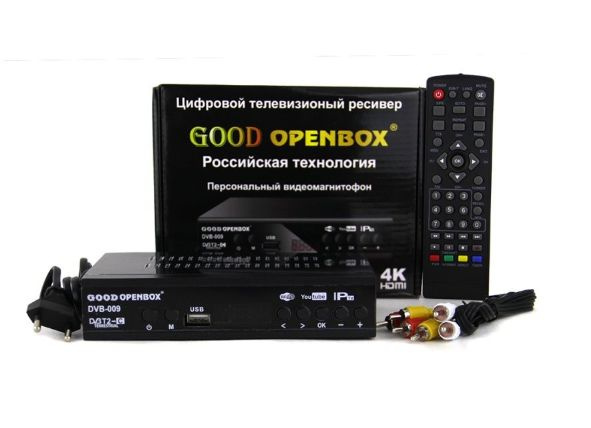 Приставка good openbox как подключить wifi ТВ-ресивер OpenBox HD DVB-009, черный купить по выгодной цене в интернет-магазин