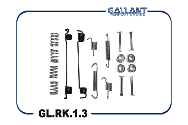 Ремкомплект задних тормозных колодок RENAULT Logan Sandero RENAULT Duster Лада Ларгус / GALLANT GL.RK.1.3