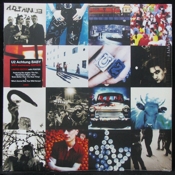 LP U2 - Achtung Baby (2LP, + poster) (винил) (305921) - купить с ...