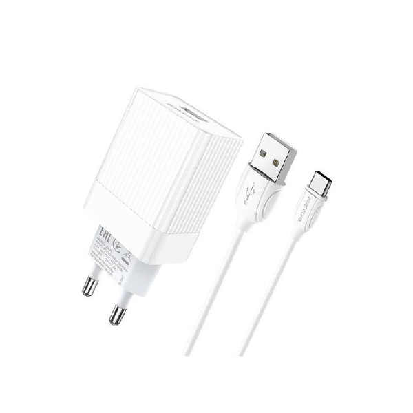 Сетевое зарядное устройство BOROFONE Быстрая зарядка 18W для Samsung ...