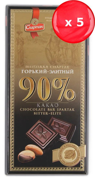 Горький шоколад 72% 90г