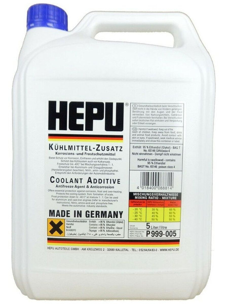 Антифриз Hepu P999-005, Концентрат купить по выгодной цене в интернет ...