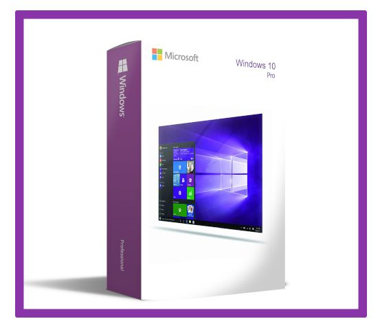 Windows 10 Pro на CD-диске + картридж активации в комплекте/ Виндовс 10 ...