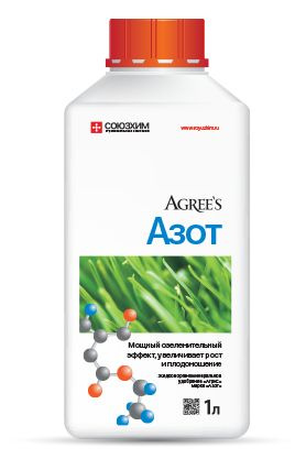Удобрение минеральное Agree's "Азот", 1 л - купить с доставкой по ...