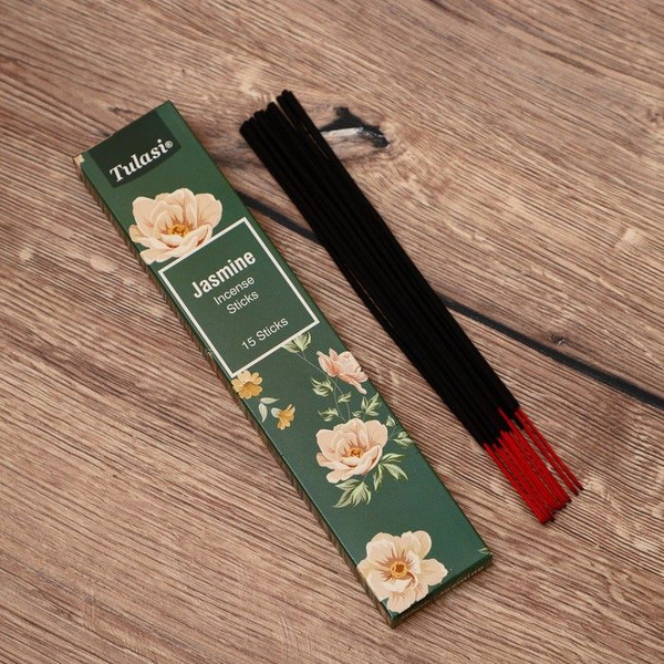 Благовония Tulasi "Tulasi" 15 аромапалочек Jasmine - купить по низкой ...