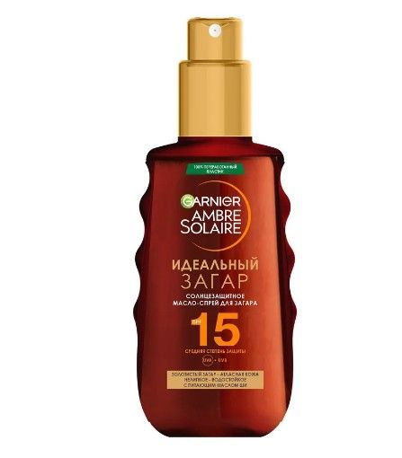 Garnier Масло-спрей для загара водостойкое SPF15 - купить с доставкой ...